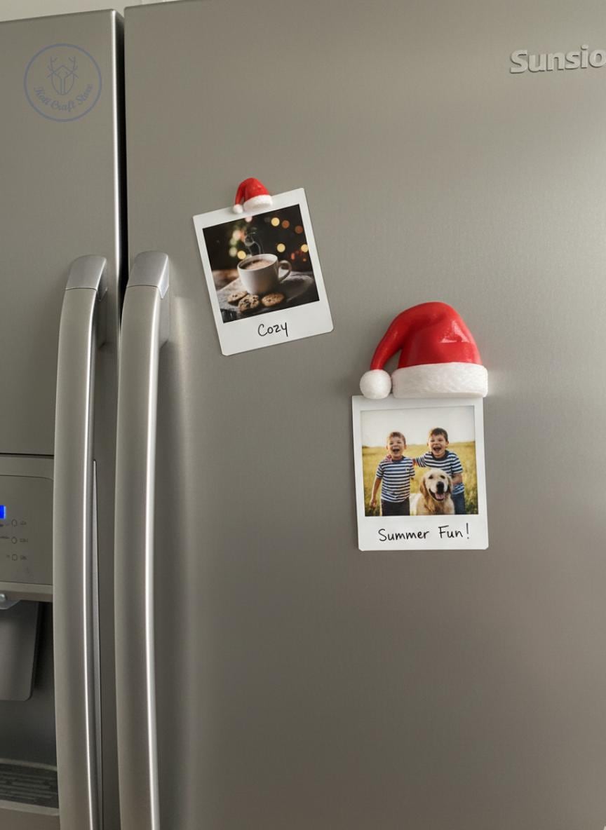 Santa Hat Magnet