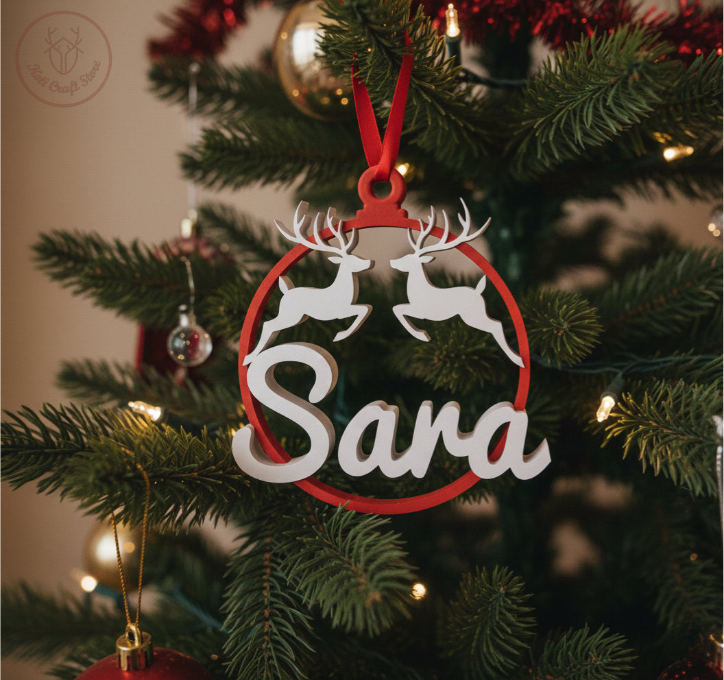 Personalized Christmas Tree Ornament
