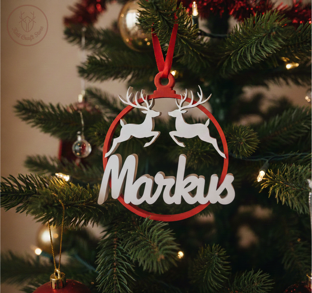 Personalized Christmas Tree Ornament