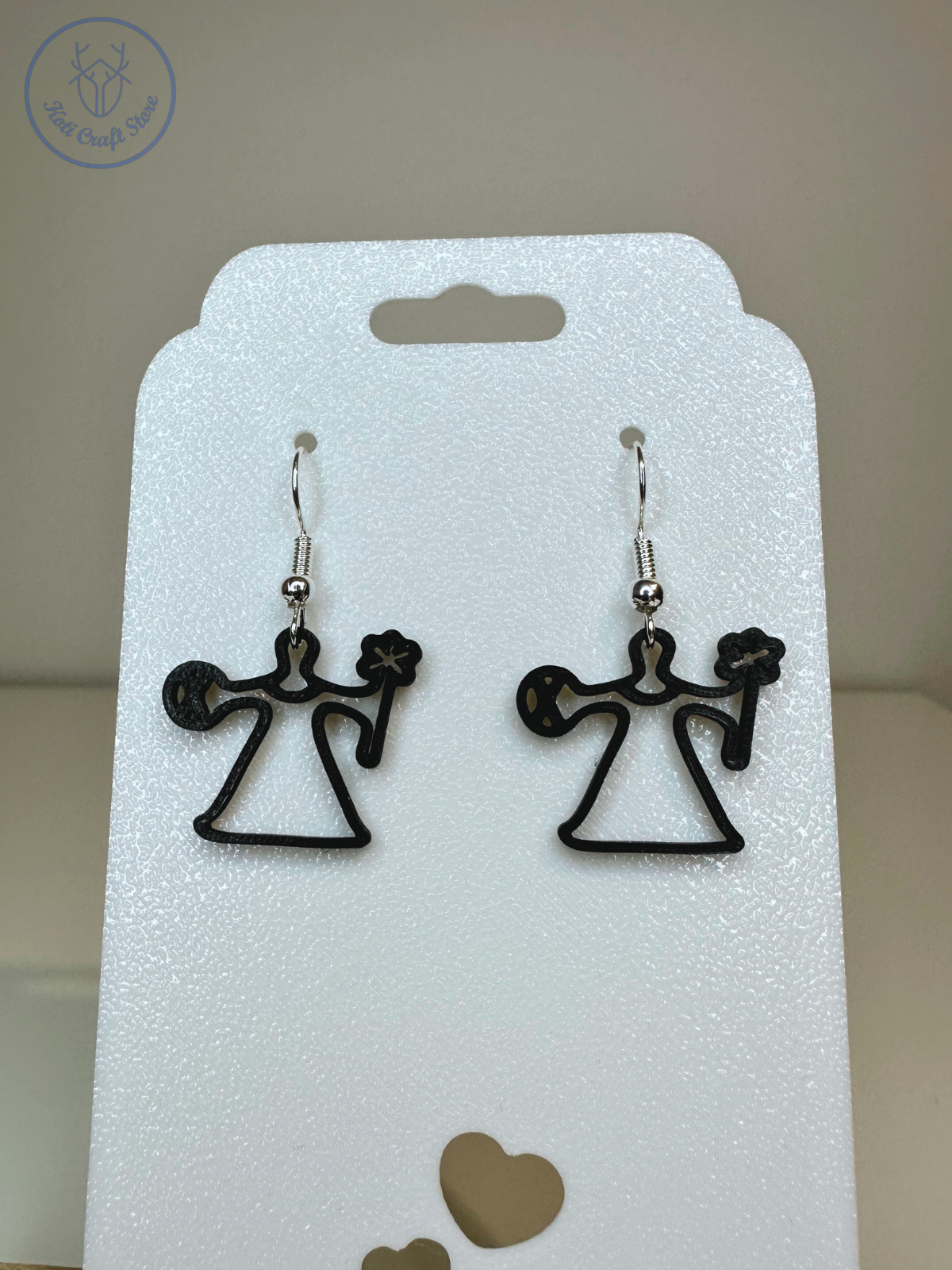 Shaman with Drum Earrings