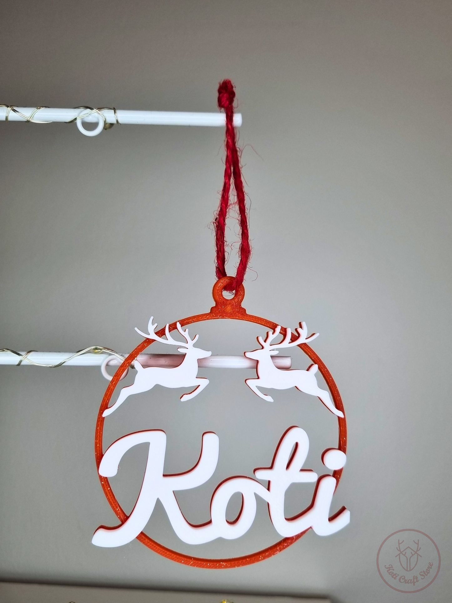 Personalized Christmas Tree Ornament