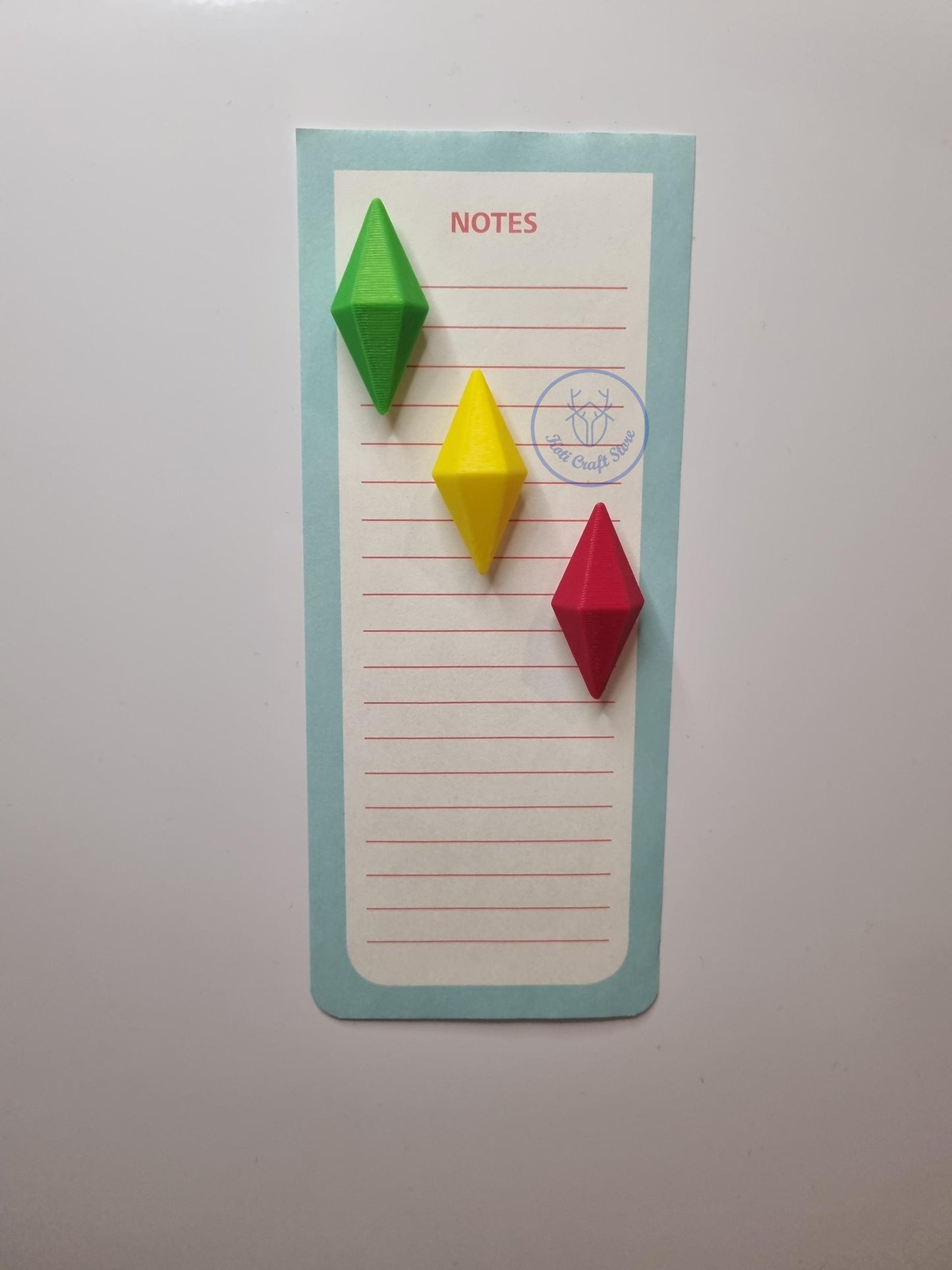 Pixel Style Diamond Magnet