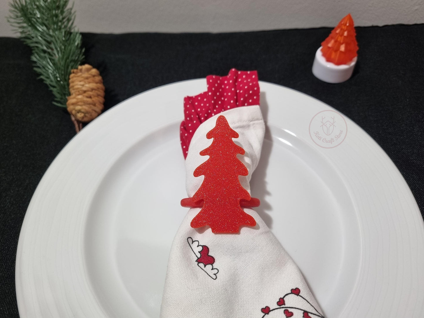 Christmas Themed Napkin Ring