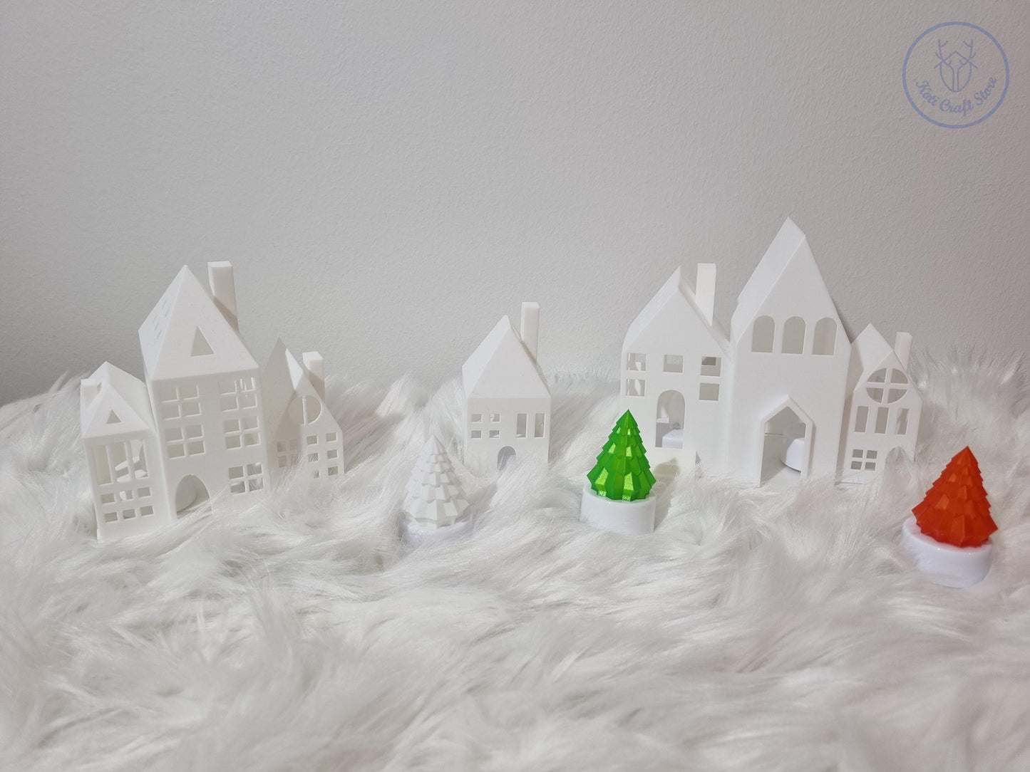 Christmas Village - Winter Town Set